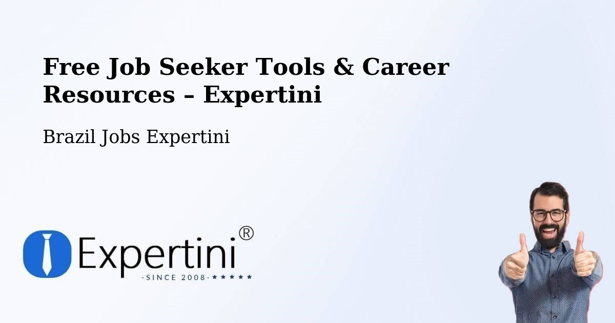 Free Job Seeker Tools & Career Resources – Itapema - Itapema, Brazil Jobs Expertini